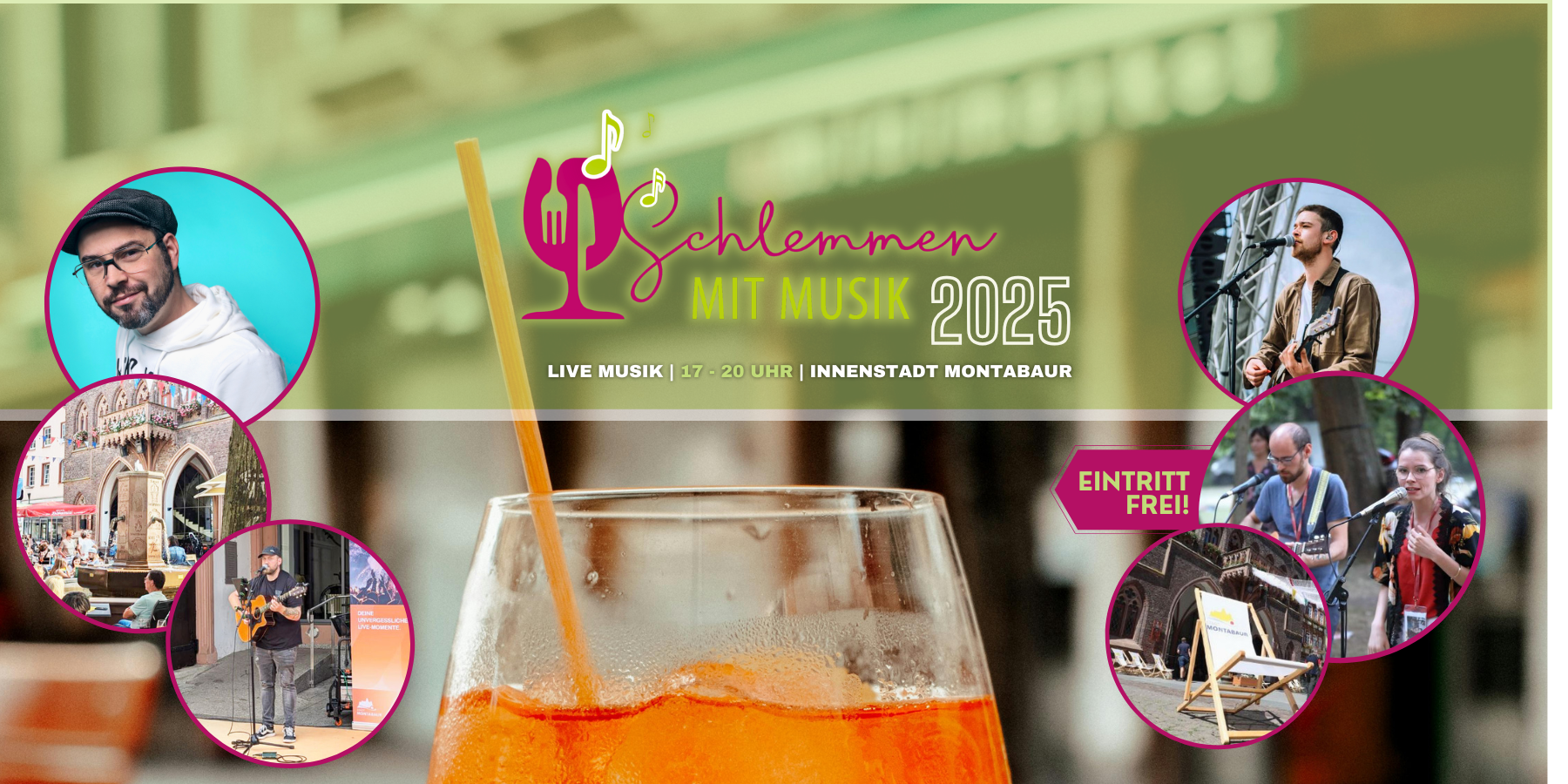 Schlemmen mit Musik  |  03. Juli - 30. August 2025