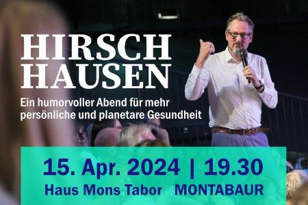 Dr. Eckart von Hirschhausen - 15. April 2024 in Montabaur