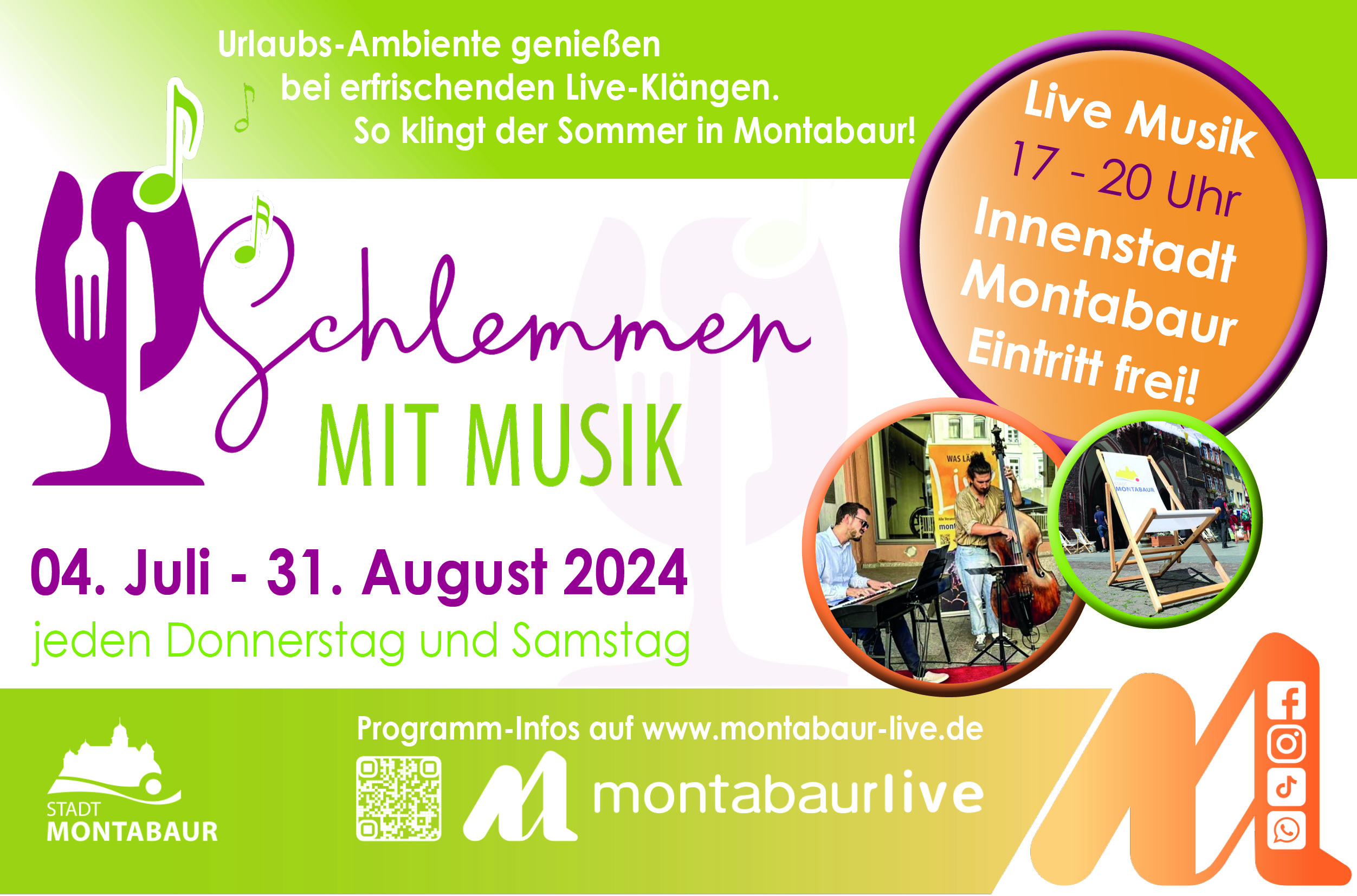 Schlemmen mit Musik - 06. Juli 2024