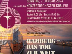 Neujahrskonzert mit dem Konzertorchester Koblenz – 07. Januar 2024