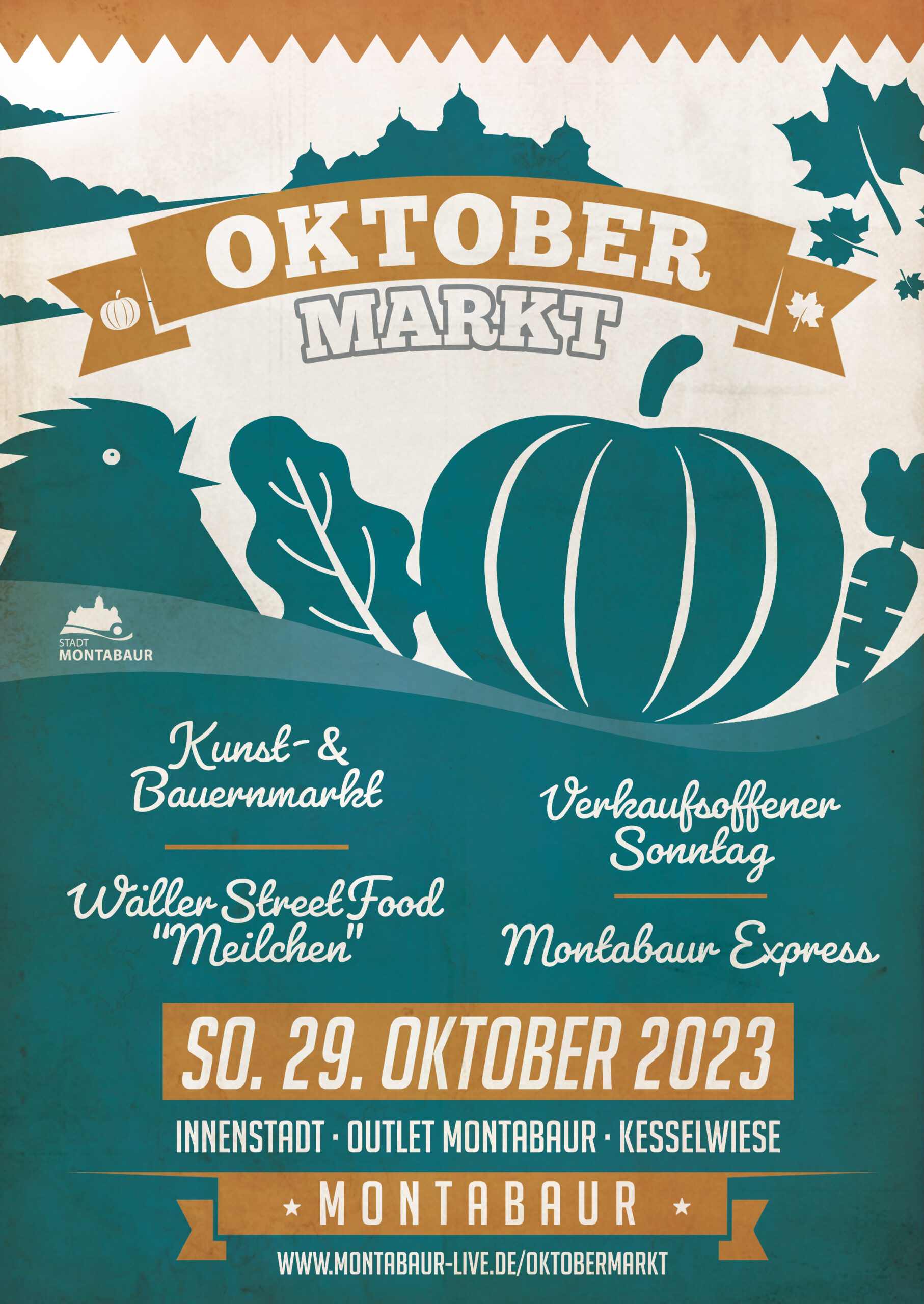 Oktobermarkt Montabaur - 29. Oktober 2023